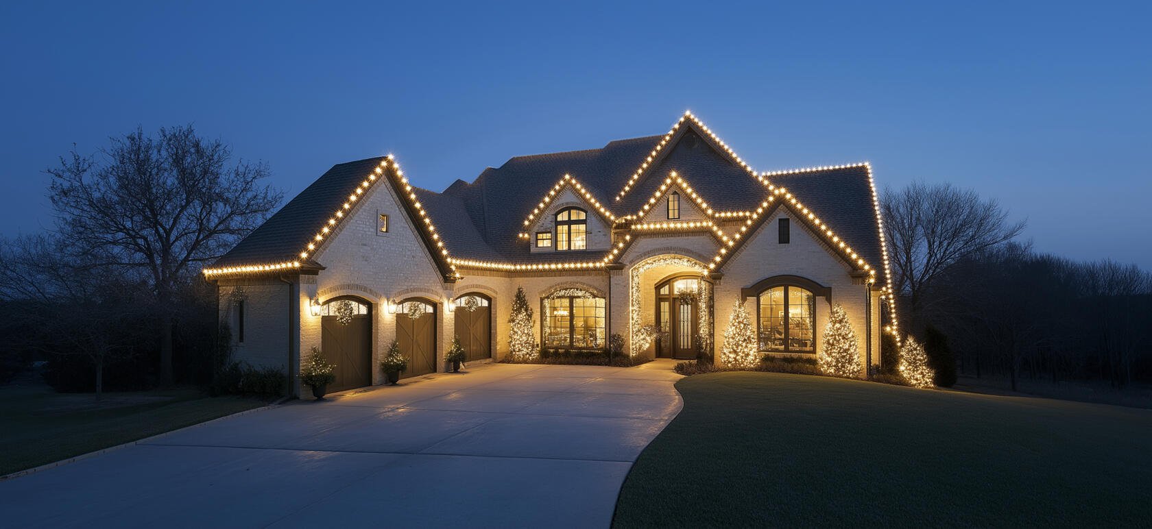 Christmas lights installers in Enterprise, AL